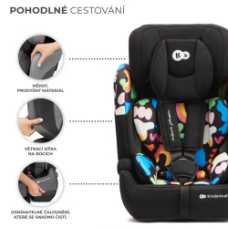 Kindersitz Safety Fix 2 i-Size Schwarz (76-150 cm) mit Isofix - kopie