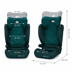 Autosedačka i-Spark i-Size 100-150 cm Green